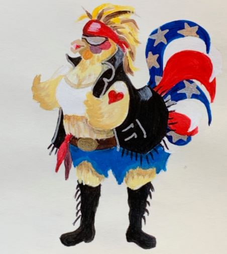 Hen - Biker Chick