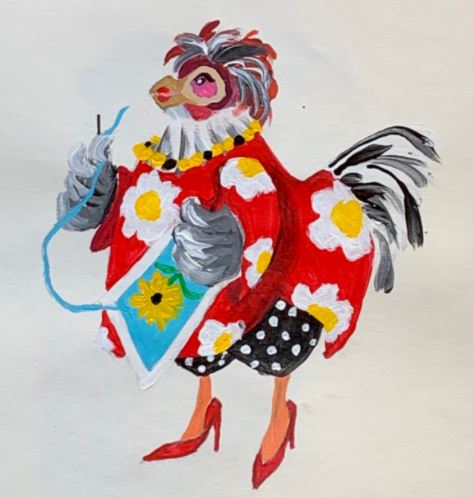 Hen - Needlepointer