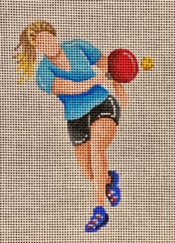 Female Pickleball Player