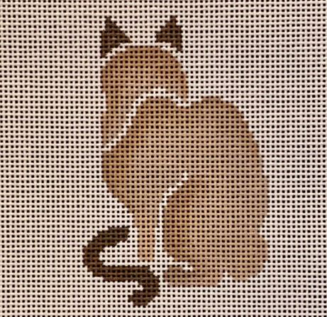 Stencil - Cat Back View
