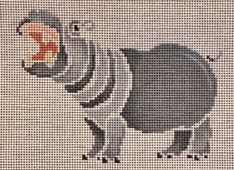 Stencil - Hippo
