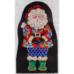 Cloisonne Santa