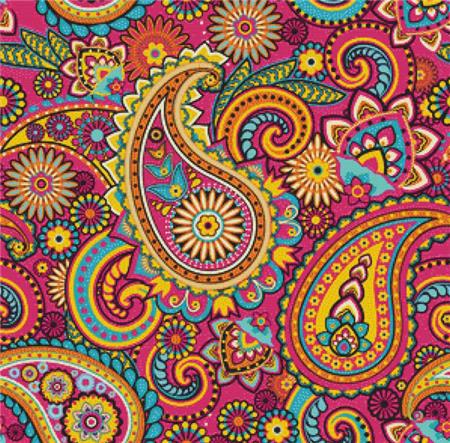 Pink Paisley