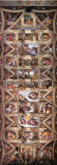 Supersized Sistine Chapel Ceiling