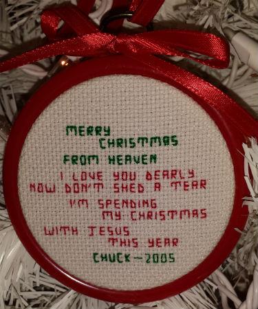 Merry Christmas From Heaven Ornament