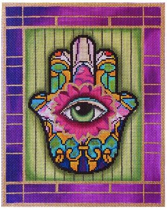 Purple/Magenta Hamsa