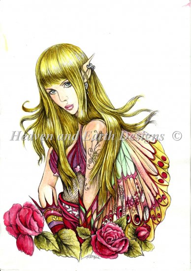 Chartreuse Hair Fairy