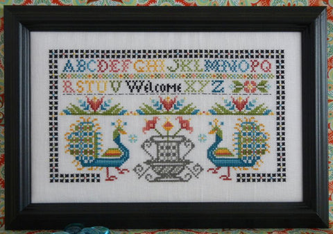Peacock Welcome Sampler