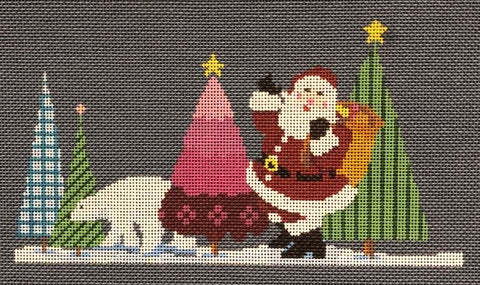 Santa and Polar Bear