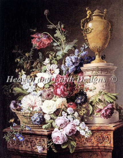 Still Life On A Marble Pedestal - No Background