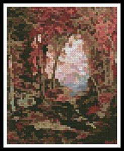 Mini Autumnal Woods  (Thomas Moran)