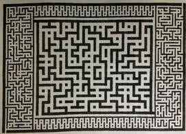 Crazy Black Maze