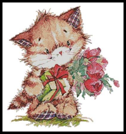 Kitty With Presents 2  (Lena Faenkova)