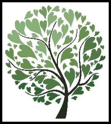 Summer Tree Of Hearts