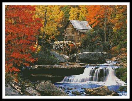 Glade Creek Grist Mill - Large  (Robert Glusic - Corbis)