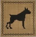 Boxer (black on tan)