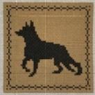 Shepherd (black on tan)