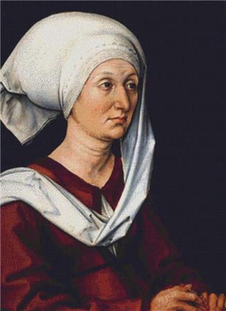 Portrait Of Barbara  (Albrecht Durer)