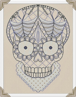 Lace Skull