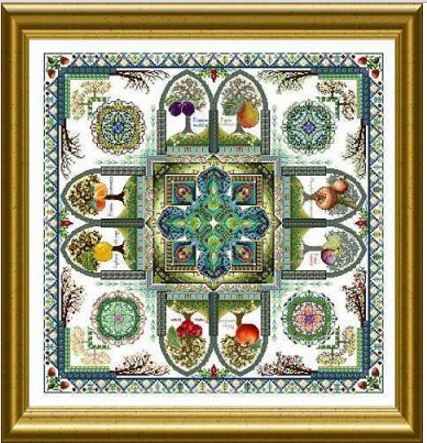 Medieval Fruit Garden Mandala, The - Pomarium