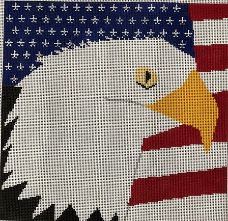Eagle and Flag