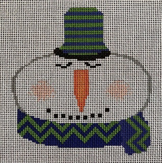 Snowman w/Zig Zag Scarf