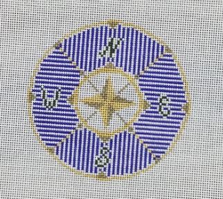 Compass in Blue