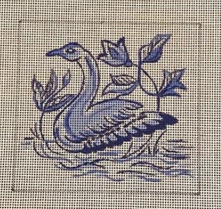 Delft Tiles - Swan