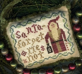 Forget Me Not - 2016 Santa Ornament