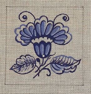 Delft Tiles - Iris
