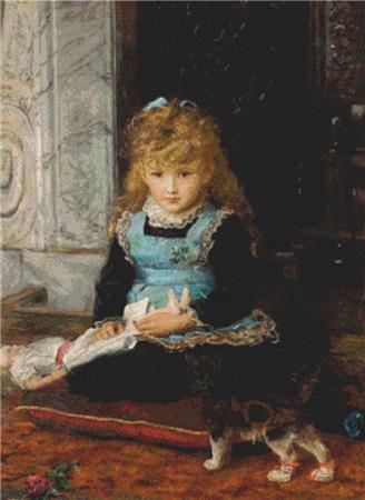 Puss In Boots  (John Everett Millais)