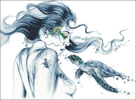 Sea Turtle Totem