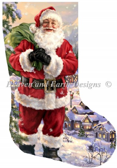 Stocking Santas Village