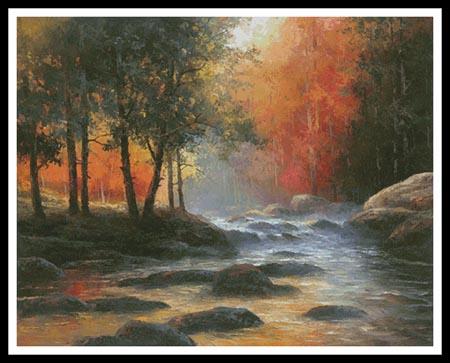 Rocks and Streams - Large  (T.C. Chiu)