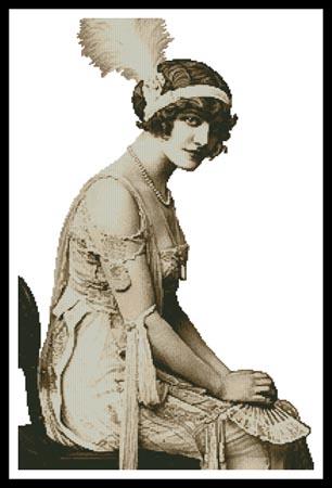 Flapper Girl (No Background)