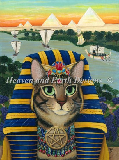 Pharoah Cat - Carrie Hawks