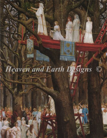 Druids Cutting The Mistletoe