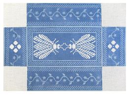 Napoleons Bee Brick Cover - Wedgewood/White