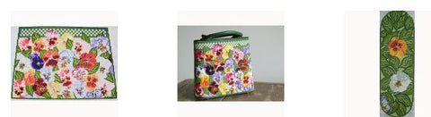 Pansy Tote - 3 Piece