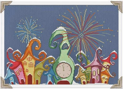 New Year In Village