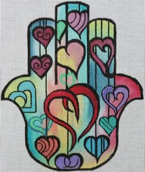 Hamsa Hearts