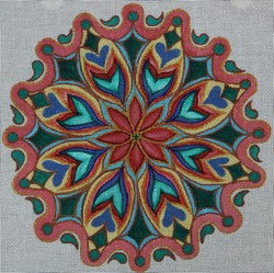 Red Flower Kaleidoscope