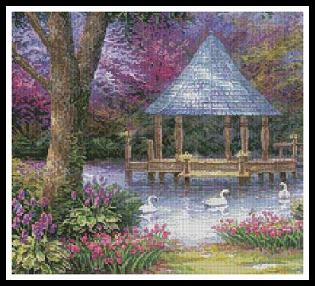 Swan Pond (Cropped)  (Chuck Pinson)