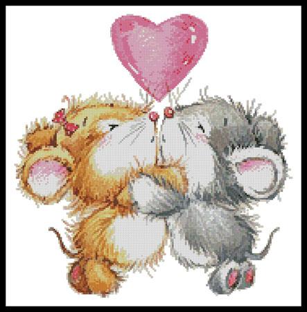 Valentine Mice  (Lena Faenkova)