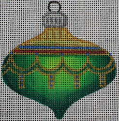 Green/Blue/Red/Gold Ornament