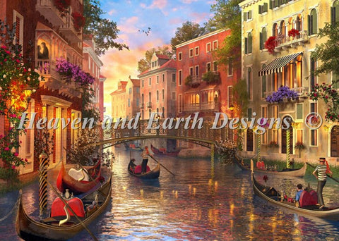 Sunset In Venice