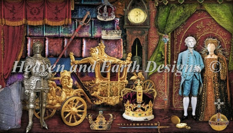 Quick Stitch - Museum Shelf England - Aimee Stewart