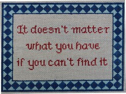 Doesn't Matter/Canâ€™t Find It