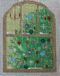Window Ornament w/Tree