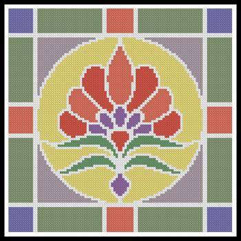 Stained Glass Square 3  (Joni Prittie)